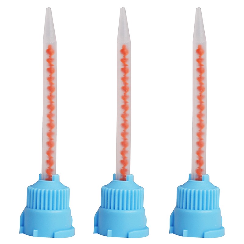 House Brand MTL-T-L Mixpac Mixing Tips T-Style Temp Crown & Bridge Material Blue & Orange 50/Pk House Brand MTL-T-L Mixpac Mixing Tips T-Style Temp Crown & Bridge Material Blue & Orange 50/Pk